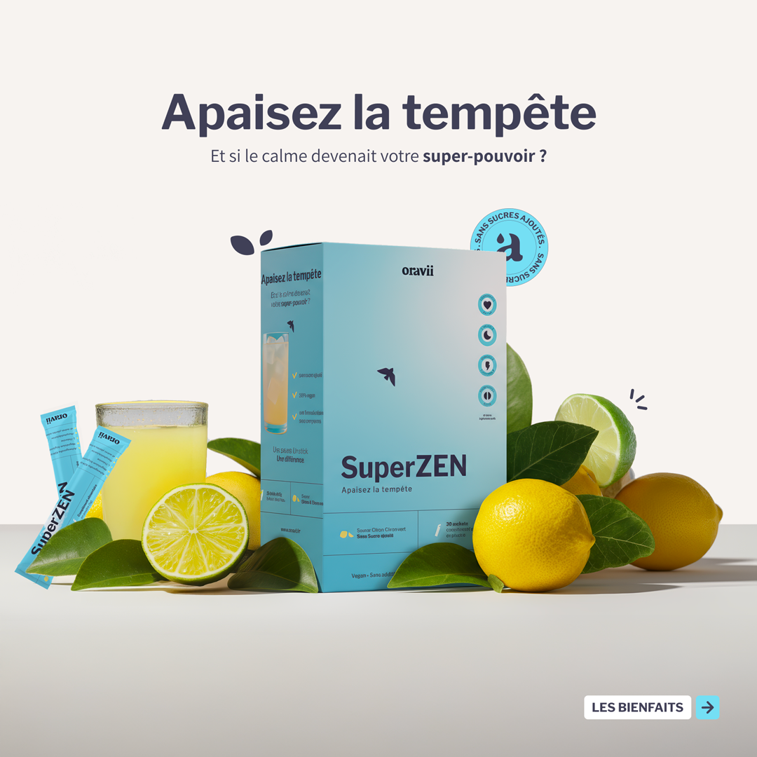 SuperZEN : Complément Anti-Cortisol