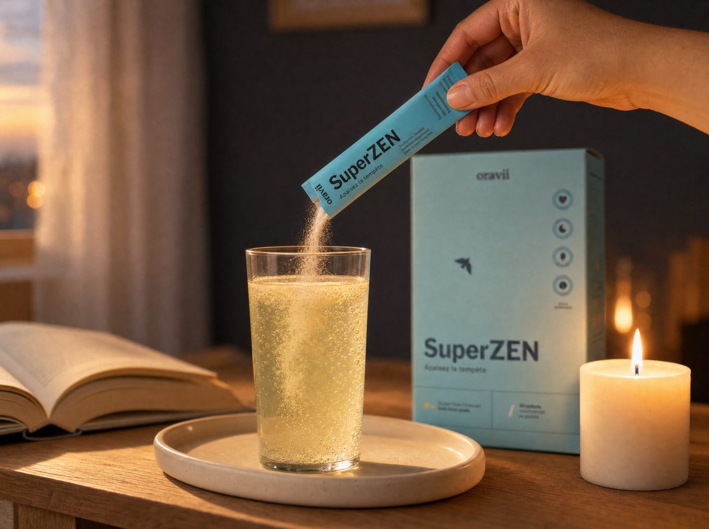 SuperZEN : Complément Anti-Cortisol